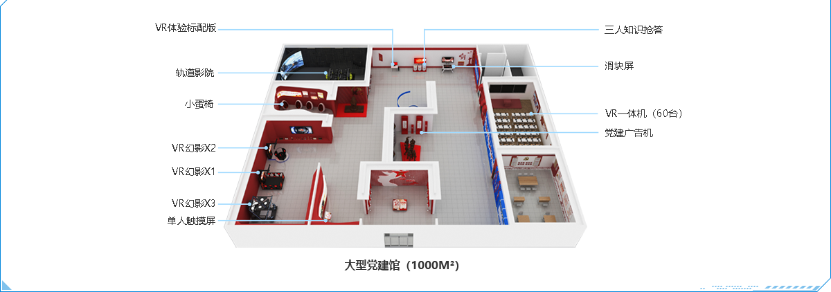 汉坤实业VR—VR党建—VR动感平台体验